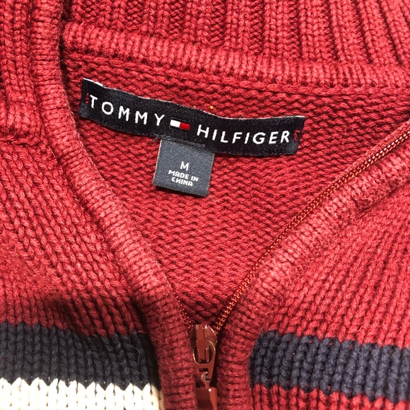 Tommy Hilfiger Boys Med Full Zip cotton sweater - Picture 14 of 16